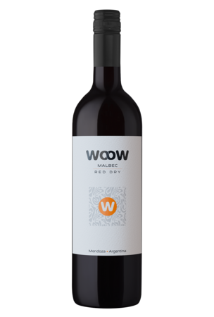 Вино WooW Мальбек, красное сухое