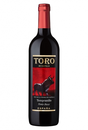 Вино Торо де Кастилья Темпранильо, красное сухое