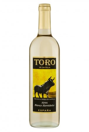 Вино Торо де Кастилья Айрен, белое полусладкое